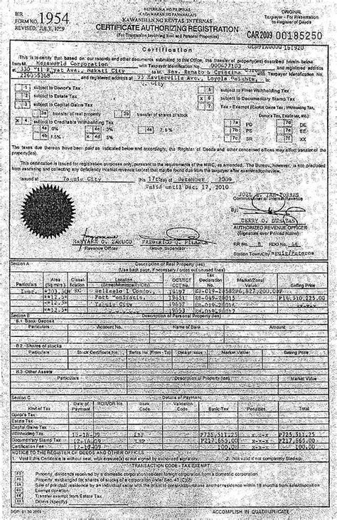 philippines car tax|Overview of Certificate Authorizing Registration in the Philippines.